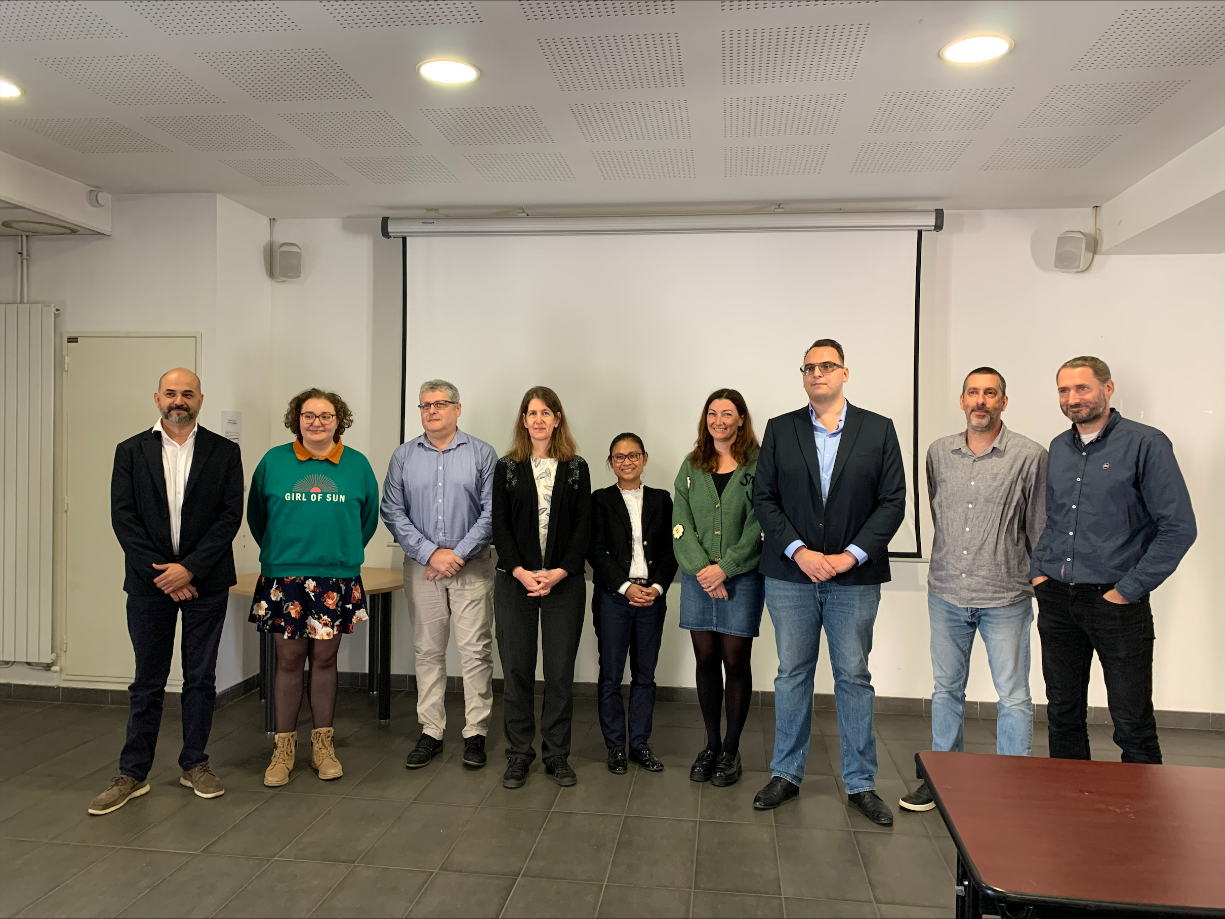 Picture of Pierre Michel's PhD jury